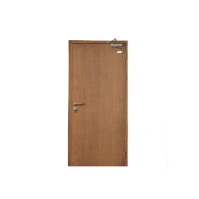 China modern door business discount price printing fire proof wood door for station for sale