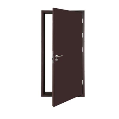 China Deft Bullet Proof Single Double Door Security Manufacture Steel Doors Bullet Proof for sale