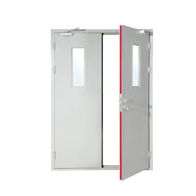 China Large Fire Proof Material Fireproof Door Fireproof Glass Door for sale