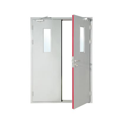 China Proper Actions Fire Proof Fire Safety Door Fire Door With Observation Port for sale