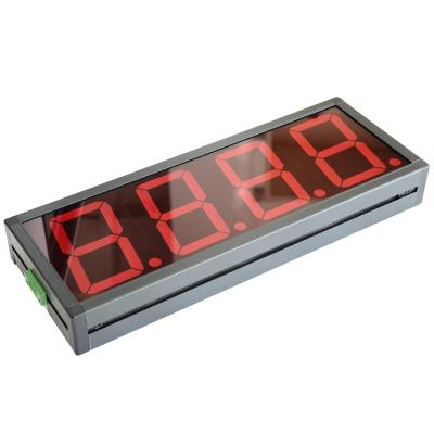 China Indoor bcd code acquisition module led 4 bit display 5 inch modbus communication 485 digital tube display for sale