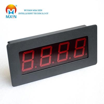 China Industrial application Industrial 1.2 inch 4-bit Red led  segment MODBUS rtu protocol 4-bit RS485 digital tube display for sale