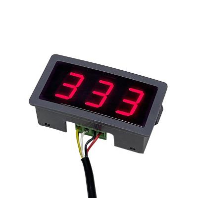 China Indoor 0.8 inch 3-bit Red RS485 serial port meter led  MODBUS-RTU segment digital tube display waterproof for sale