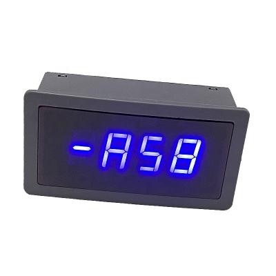 China Indoor 0.56 inch 4-bit Blue RS485 serial port meter led  MODBUS-RTU segment digital tube display waterproof for sale