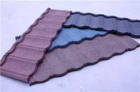 China metal roof replacement/construction building stone chips coated metal roof tiles/roof sheet/ roof panels for sale