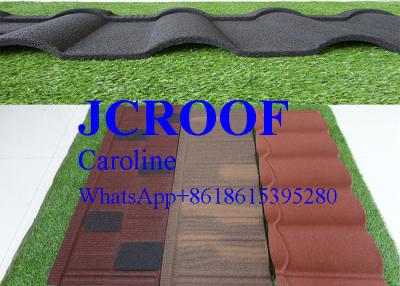 China Bond Degigh Color Stone Coated Steel Shingles / Metal Corrugated Roofing Sheets for sale