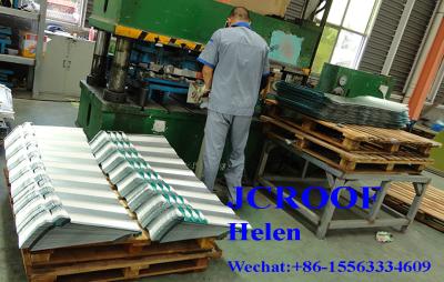 China Color Roofing Sheets Gravel Tile / Particle Vermiculite Tile , Galvalume Steel Sheet for sale