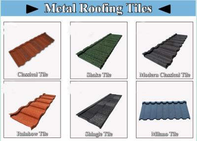 China House Aluminum Roof Tiles , Aluminium Zinc Roofing Sheets Galvalume steel sheet 0.40mm for sale