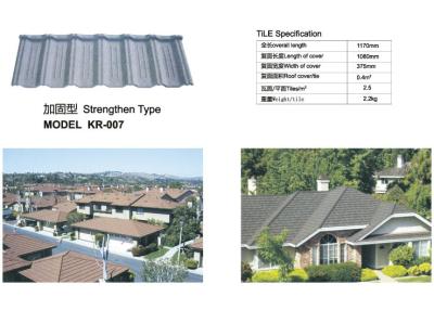 China ISO9001 / SGS Aluminium Roofing Sheet Types Of Asphalt Shingle Roof Coating for sale