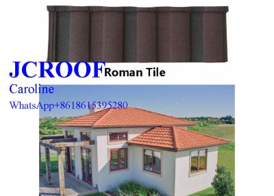 China Long Span Aluminium Roofing Sheets Nigeria Bond Classical Roman Step tiles for sale