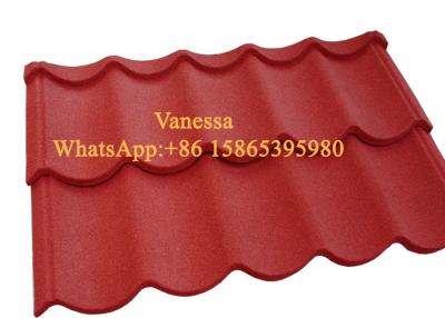 China Terracotta Roof Tiles Wind Resistance Tile size 1300*420mm  2.6kg per sheets for sale