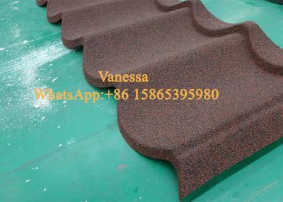 China Terracotta Tiles For Roof  Installed size 1250*370mm Thickness 0.5mm JC110 Sky Blue for sale