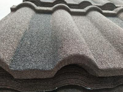 China Colorful Stone Coated galvalume roofing sheet shingles tile for Nigeria / Philippines / Africa for sale