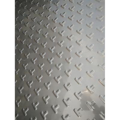 China Modern and Clean Modern and Clean Metal Laser Form Metal Sheet Decking Metal Flooring Display Stainless Steel for sale