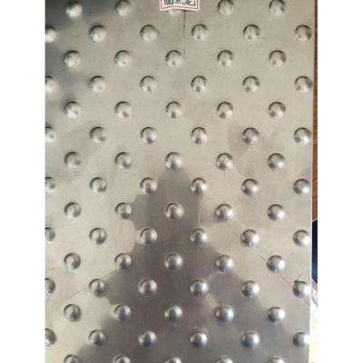 China Modern Board Panel Metal Inlay Flooring Perforated Stainless Steel Non Slip Plate for sale