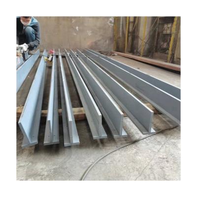 China Industrial Construction Customhouse Embedded Parts Part Support T-Beam Painting Welding Structure for sale