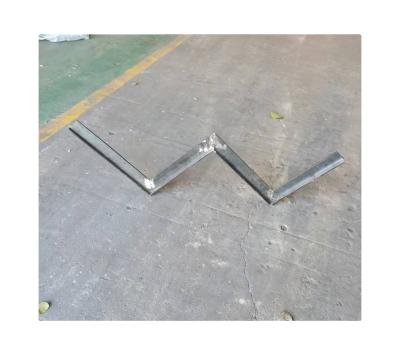 China OEM Customized Sheet Metal Processing Parts T Profile Steel Glass Curtain Wall Embedded Parts for sale