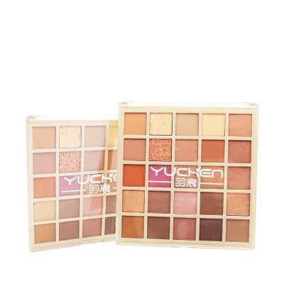 China OEM Makeup Waterproof Cosmetics 25 Colors High Pigmented Eyeshadow Palette for sale