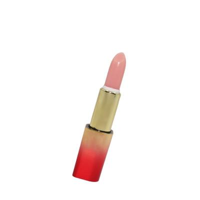 China Lasting Moisturizing Arrive Vegan Makeup Private Label Moisturizing Waterproof Luminous Lipstick Glitter Flower Custom Lipstick for sale