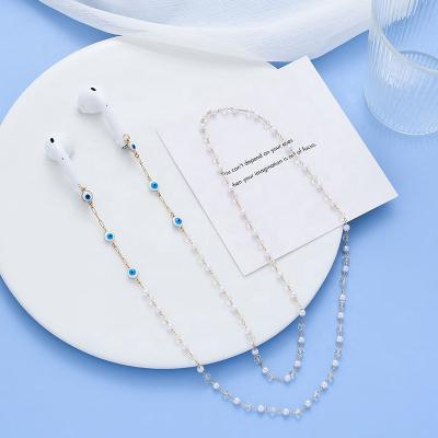 China Fashion romantic universal earrings tend wireless originality and cool wind simplici headphone chain eye loss prevention for sale