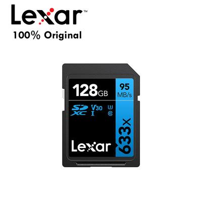 China Lexar 633x 32GB SDXC UHS-I Professional Cards, up to 95MB/s read, for mid-range DSLR, HD camcorder, 3D cameras 32GB to 1TB for sale