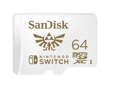 China 100% Original Plastic SanDisk SDSQXAT 64B Micro SD Card For Nintendo Switch for sale