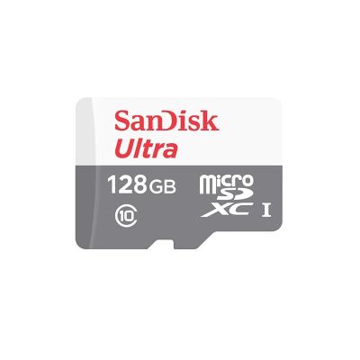 China Smartphone 100% original SanDisk 100MB/s SDSQUNR 128GB Ultra micro SD card for sale