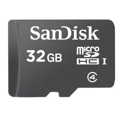 China SanDisk Plastic Bulk Micro Memory Card With Logo SDSDQAB 32G Class4 for sale