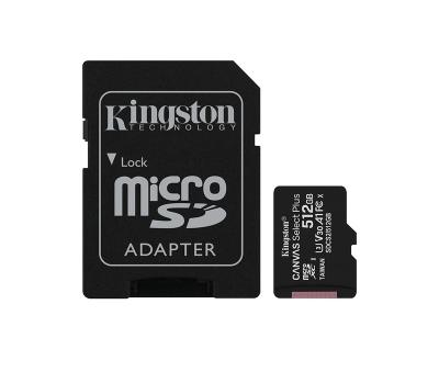 China Original High Resolution Photos & Full HD Videos 100% HD Videos Kingston Class 10 SDCS2/512GB Selected Plus Micro SD Memory Card for sale