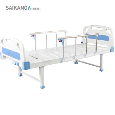 China SK026-2 Delivery Available Once Paid Cheap Manual Crank Folding Hospital Bed For Medical Treatment Rehabilitation for sale