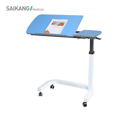 China SKH042-101 Modern Adjustable Food Overbed Table For Hospital Bed for sale