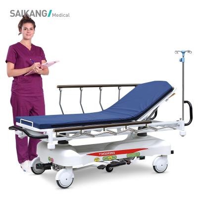 China SKB041-3 Modern Hospital Transport Trolley With Two Hydraulic Pumps From USA for sale