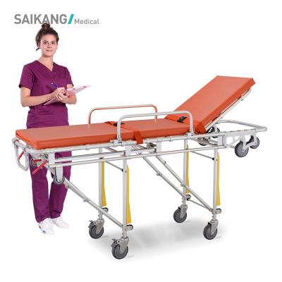 China SKB039 Available (C) Luxurious Ambulance Stretcher Patient Trolley For Hospital Use for sale