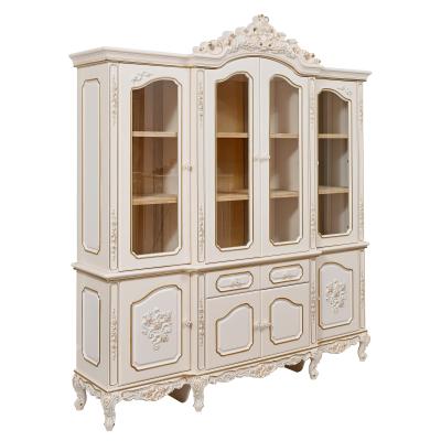 China Antique Bookcases (Others) Style Adjustable European Furniture Style Home Office Or Living Room Bookshelf for sale