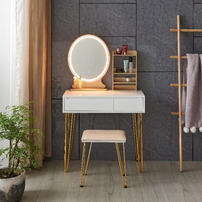 China Nordic adjustable light luxury hotel dressing table homestay homestay dressing table (the other) home dressing table for sale