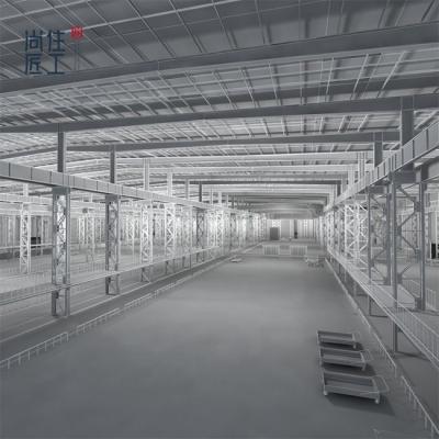 China Customized Sale Prefabricated Warehouse Building  Cheap Warehouse For Logistic for sale