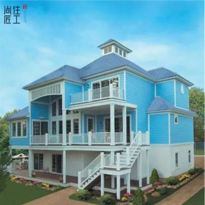 China Customized Design Modern Prefab Villa Prefabricated House Light Steel Structure Villa for sale