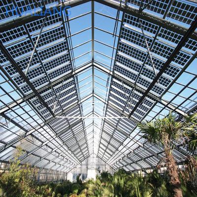 China Cheap Agriculture Multi Span Greenhouse  Glass Greenhouse Hydroponic Greenhouse for sale