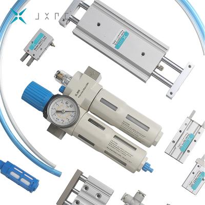 China JXPC Industrial Pneumatic Parts Air Source Treatment Units Filter Regulator Oiler zu verkaufen