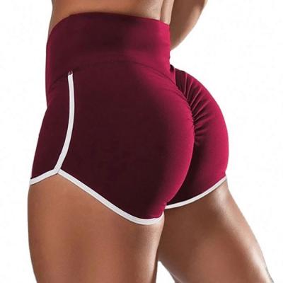 China 2021 Summer Elasticity Anti-Wrinkle Sale Yoga Shorts Snack Biker Shorts Hot Women Girls High Waist Booty Shorts Sport Joggers Gym Tight Women for sale