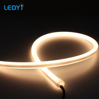 China LANDSCAPE Top View 360 Degree Beam Angle Diameter 16mm Series Shape DC24V Silicone LED Neon Strip Light for sale