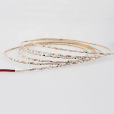 China LANDSCAPE 24v 1808 2216 2110 flexible mini strip light ultra thin narrow width 2mm led strip for sale