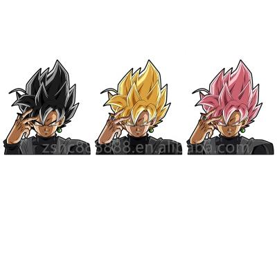 China Popular Waterproof+Eco-friendly Designs Dbz-ed Motion Stickers For Wall Beautiful Art Lenticular Car Character Laptop Decor Decals for sale