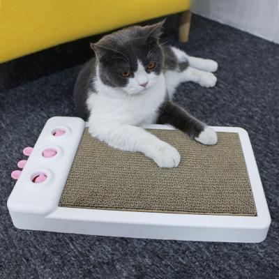 China Sustainable Eco-Friendly Toys Replaceable Corrugated Claw Pet Cat Board Scratch Grinding Wear-Resistant Board for sale