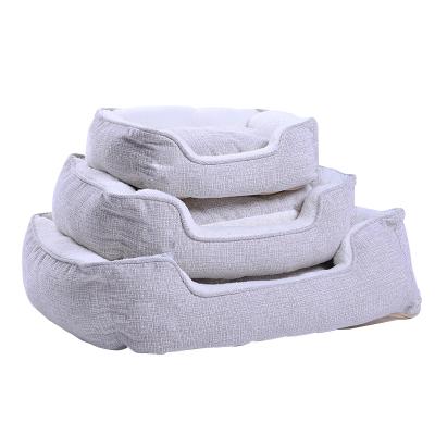 China European Selling Compound Canvas Series of FIBER Dog Bed Eco Friendly Pet Products Best Around Pet Products Pet Bed for sale