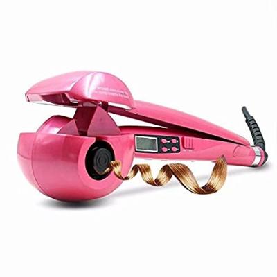 China PRO Perfect Automatic Ceramic LCD Hair Curlers Iron Wavy Roller Styling Machine for sale