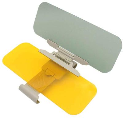 China pp & TPR 2-in-1 Car Sun Protection Visor For Car Windshield Reduce Sun Glare for sale