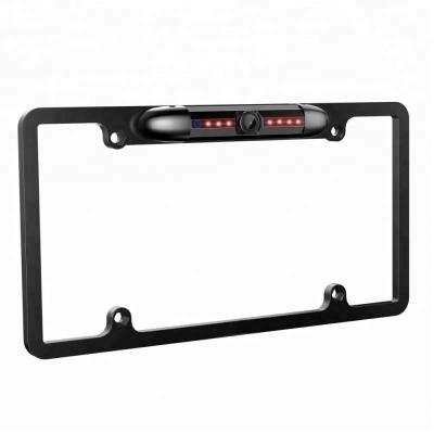 China Car License Plate Frame Rearview Backup Camera With HD Night Vision Waterproof 170 Degree Wide Viewing Angle Parking Assist Scheme WDY-LC01 for sale