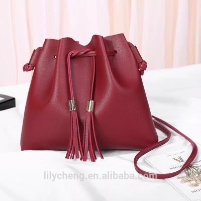 China Wholesale fashion Pu leather women tote hand bag,shoulder cross handbags for women for sale