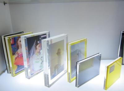 China Square / Rectangle Custom Acrylic Products , clear acrylic photo frames for sale